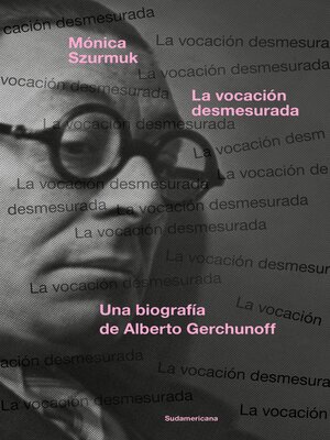 cover image of La vocación desmesurada